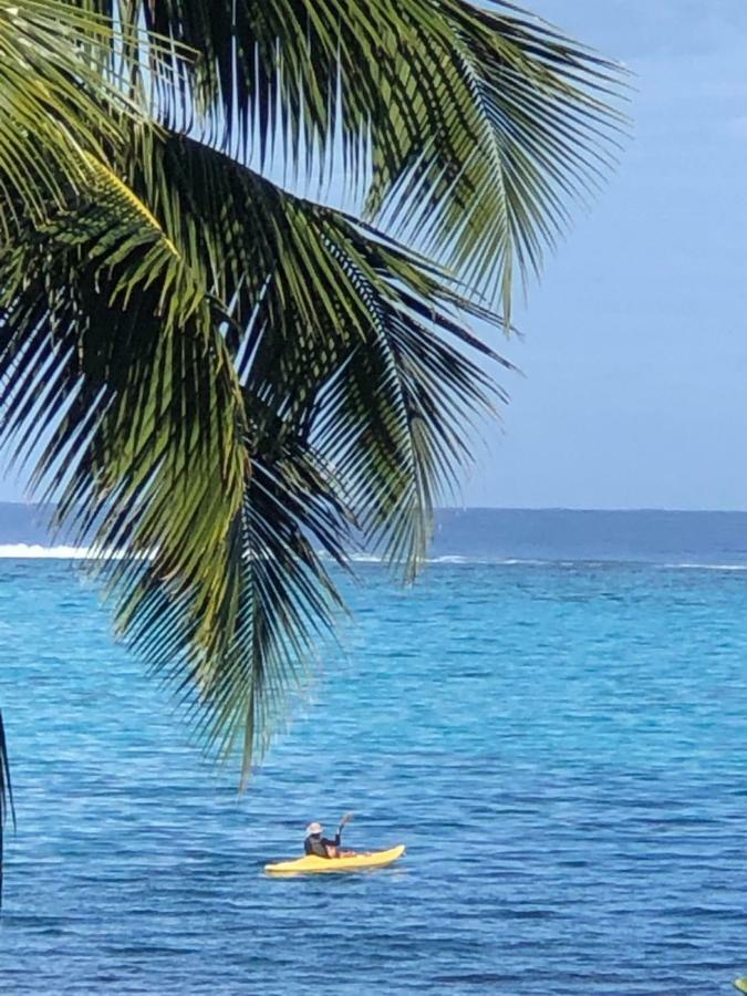 Hotel Bord De Mer - 90M2 - Acces Prive Plage Et Lagon Paea Exteriér fotografie