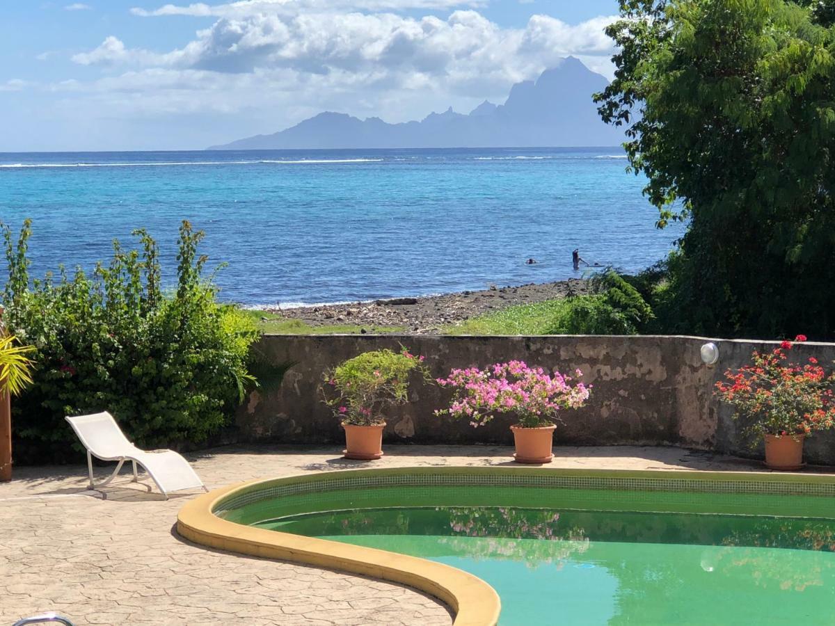 Hotel Bord De Mer - 90M2 - Acces Prive Plage Et Lagon Paea Exteriér fotografie