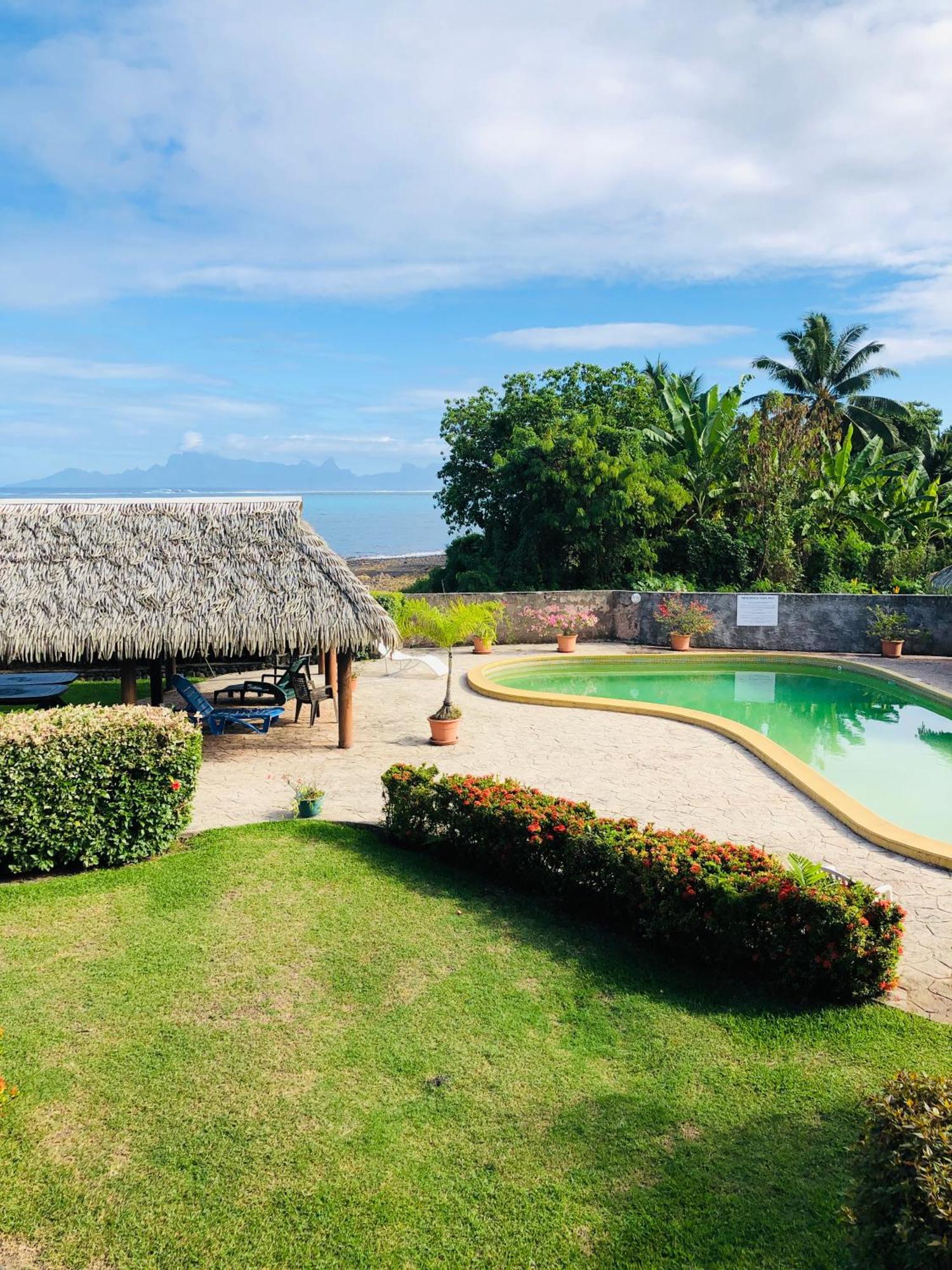 Hotel Bord De Mer - 90M2 - Acces Prive Plage Et Lagon Paea Exteriér fotografie